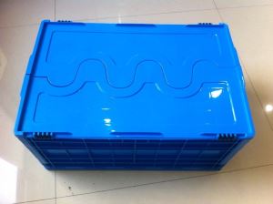 600*400*280 Mm Closed Collapsible Plastic Crates