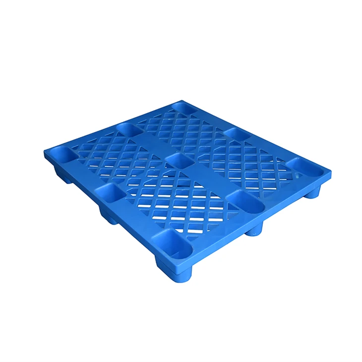 Ringan 9 kaki palet plastik 1100x1100x140mm