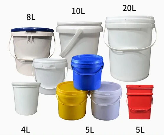 4-20 l Plastik Pencetakan Bucket Bulat